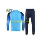 Napoli Criança Sweat de Treino Conjunto Azul 2023/24